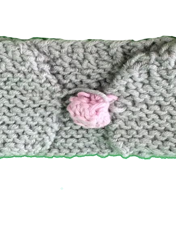 Hand-crocheted Headband-style Choker