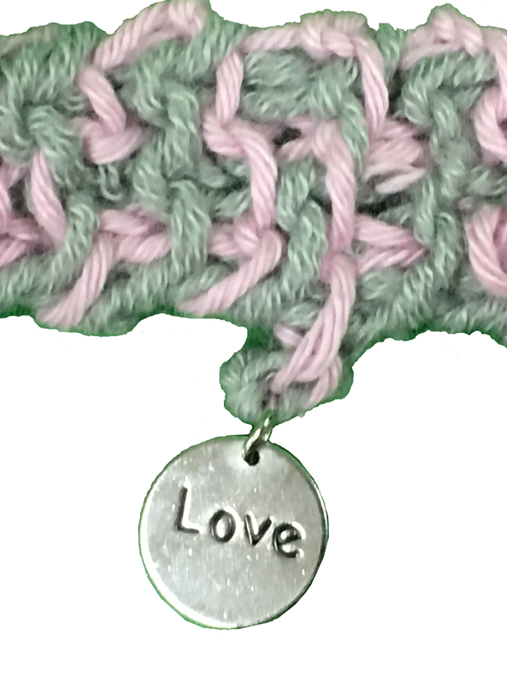 Crocheted Love Choker